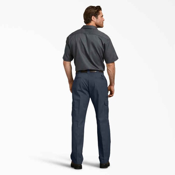 Dickies Flex Relaxed Fit Cargo Pants * Size 44X32, Blue work pants mss7 - Picture 4 of 5